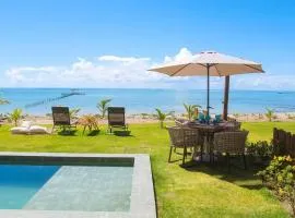OKA42 - Milagres com piscina e pé na areia
