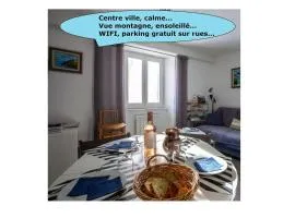 Appartement d'une chambre avec vue sur la ville et wifi a Embrun