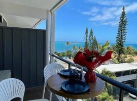 F1 standing vue mer Anse Vata, self catering accommodation in Noumea