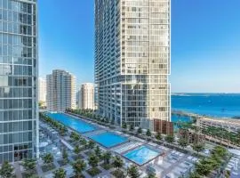 Studio at Icon Brickell Luxury Waterfront Building