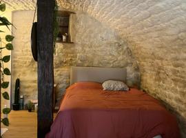 Castelnau-Montratier에 위치한 주차 가능한 호텔 Voute des anges type loft sans cloison