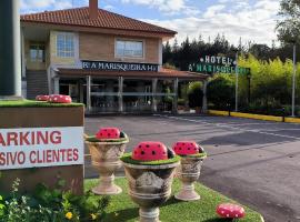 Hotel A Marisqueira I Aeropuerto A Coruña, hotell i nærheten av A Coruña lufthavn - LCG 