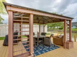 Port Clinton Home with Private Dock and Gazebo!