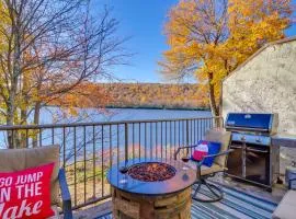 Game Room and BBQ Waterfront Lake Harmony Condo!