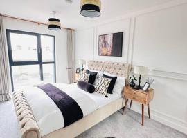 Central Derby Urban 2 Bedroom Flat - An Oasis of Elegance! Free Parking and Wifi suitable for families and professionals, goedkoop hotel in Derby