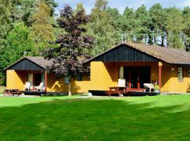 Reuben's Highland Retreat - Speyside, golf hotel in Carrbridge