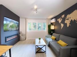 Espectacular Apartamento Con Vistas En Escaldes - 10min Caminando Al Centro - Parking Gratis、エスカルデス・エンゴルダニのホテル