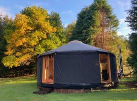 Aughavannagh Yurt Glamping, luxury tent in Aughrim