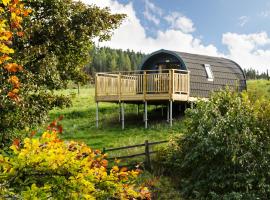 Spectacular Mountain View Ecopod, hotel met parkeren in Newtonmore