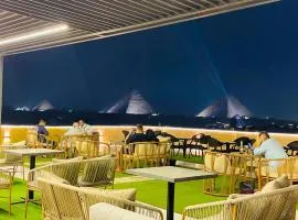 Golden mask pyramids inn