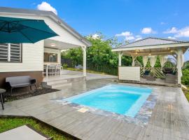 Le Havre Vert avec Piscine et Evènements autorisés, chalet i Saint-Joseph