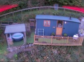 Llangollen Shepherds Huts, луксозна палатка в Ланголен