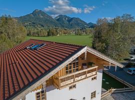 MY STAY- Erholung zwischen See und Bergen, neu erbaute Apartments im modernen Landhausstil mit Bergblick, familienfreundlich, self catering accommodation in Fischbachau