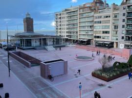 appartement Lichttorenplein met garage, location près de la plage à Knokke-Heist