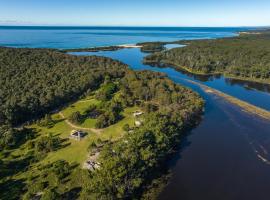 Tanja Lagoon Camp, palapinė su patogumais mieste Tanja