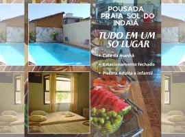 Pousada Praia Sol do Indaiá, гостьовий будинок у місті Бертіога