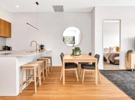 'The Outlook' Light-filled Nordic Contemporary, apartment in Glenunga