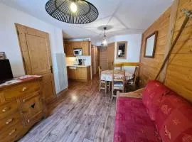 Appartement cosy, 4 personnes, 1 chambre, 1 coin montagne - MONTA06