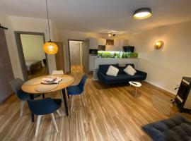 Barrierefreies Ferienapartment A2 Villa Wilisch 55qm, מלון זול באמצברג