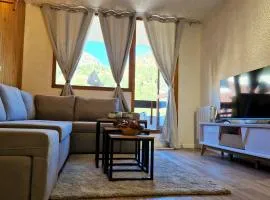 Studio avec vue imprenable sur la montagne à Isola, 25 m².