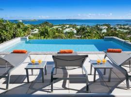 Private Orient Bay Villa with Spectacular Views, acomodação em Orient Bay French St Martin