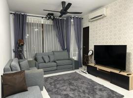 The Heights Residence Condo Ayer Keroh Melaka WIFI 100mbps、アイヤー・ケロのアパートメント