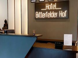 Hotel Bitterfelder Hof - Mongoo GmbH, готель у місті Біттерфельд