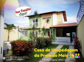 Casa Duplex Linda da PRAIA DO MEIO - ARAÇAGY Temporada., hotel a São Luís