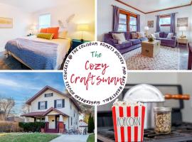 Cozy Craftsman, villa i Fort Wayne