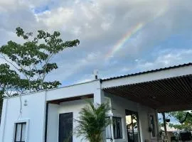 Cabaña Campestre con Piscina en la Hacienda Nápoles