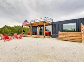Remote Strawn Container Home with Rooftop Deck!
