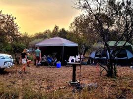 Hartbees Boskamp, glamping site in Dinokeng Game Reserve