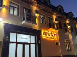 Diplomat Premium Hotel: Semerkant şehrinde bir otel