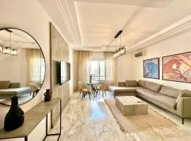 Elyssa superbe appartement aux Jardins de Carthage