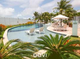 파르나미림에 위치한 호텔 Qavi - Flat Resort Beira Mar Cotovelo #InMare322