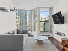 Downtown Luxury 1BR Coal Harbour, Ferienwohnung in Vancouver