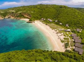 Jeeva Beloam Beach Camp, hotell sihtkohas Tanjung Ringgit huviväärsuse Tanjung Ringgit Beach lähedal