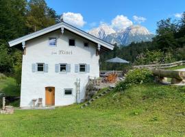 Alte Mühle mit wunderbarem Bergblick, hotel in Ramsau