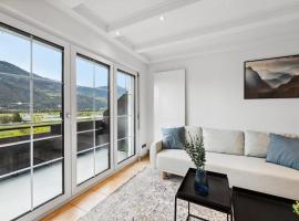 Sonniges Apartment mit traumhaftem Bergblick, hotel v destinaci Buchs