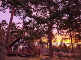 Rustic A-Frame hot tub retreat near Deception Pass, hotel sa Oak Harbor