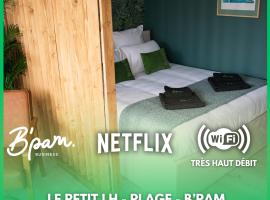 LE PETIT LH - PLAGE - B'PAM, pet-friendly hotel sa Le Havre