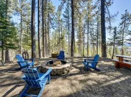 Secluded Garden Valley Cabin with Deck and Views!
