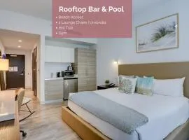 Beachfront Condo with Rooftop Pool!