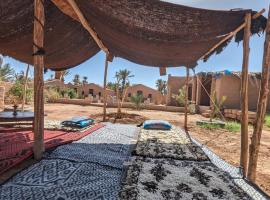 Kasbah Desert Camp, tapak perkhemahan di Mhamid
