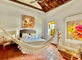 Hotel Boutique Casa de Los Santos Reyes Valledupar、バジェドゥパルのホテル