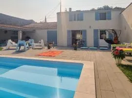 Stunning Home In Marennes With Private Swimming Pool, Can Be Inside Or Outside