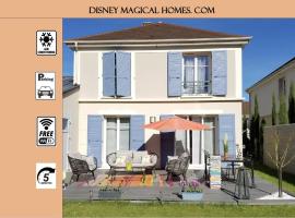 135m2 - Villa, 5 min to the park - DISNEY MAGICAL HOMES, PARIS, hotel in Magny-le-Hongre