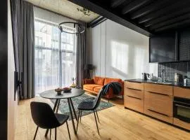 Stylish loft with terrace Paupys, Old town