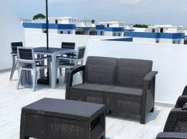 Apartamento con terraza privada