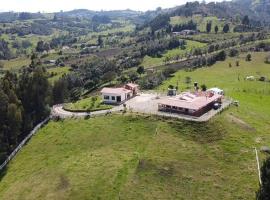Hacienda la Aurora Finca agroturística, hotel v destinaci Sotaquirá